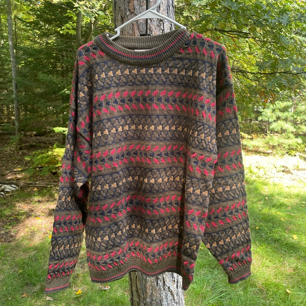 Vintage New River sweater xl